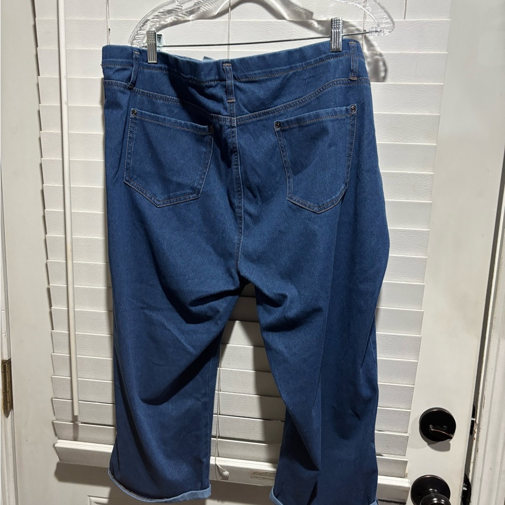 Terra & Sky Classic Blue Jeans short pants - Picture 3 of 5